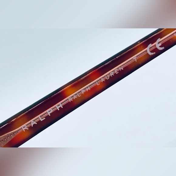 Ralph Lauren RA5004 Brown Oval Sunglasses Frames Only - Picture 7 of 8